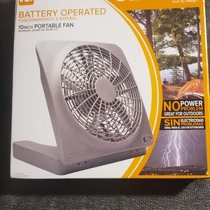 Battery operated fans